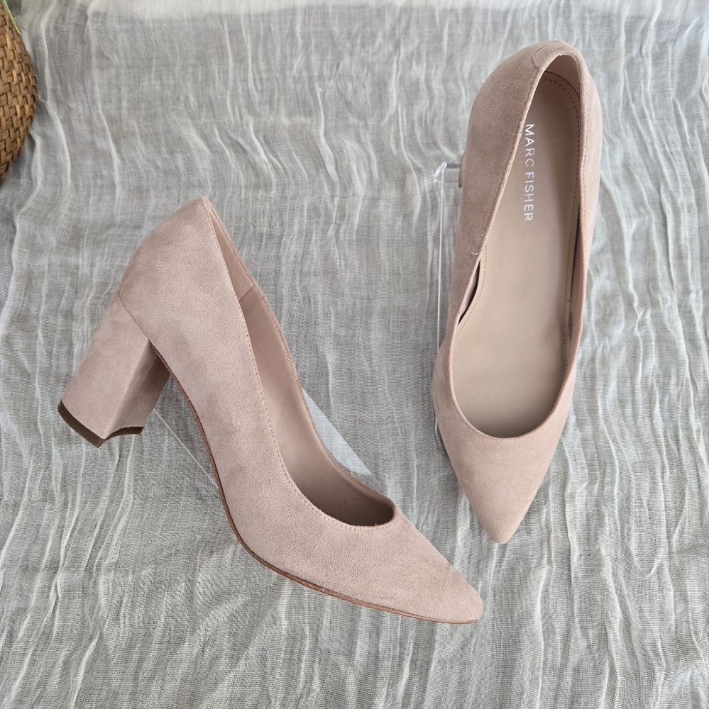 NEW Marc Fisher Claire Heels, Size 8.5, 3" Heel